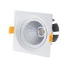 LED spotlámpa, 20W, COB,  billenthető, semleges fehér fény