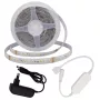   RGB LED szalag SMART3:3m DC12V 5050 RGB+2835 CCT 60SMD/m IP20 LED szalag+tápegység+wifi vezérlő - 6W/m,360lm/m,12mm