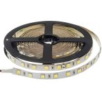   LED szalag, 5054, 24V, 60 SMD/m, vízálló, meleg fehér fény