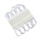 3-as lencsés modul, 2835, 160°, 1W, IP65 - piros