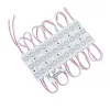 3-as lencsés modul, 2835, 160°, 1,5W, IP65 - 6500K