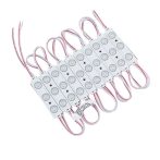 3-as lencsés modul, 2835, 160°, 1,5W, IP65 - 6500K 3-as lencsés modul, 2835, 160°, 1,5W, IP65 - 6500K