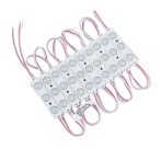 3-as lencsés modul, 2835, 160°, 1,5W, IP65 - 3000K