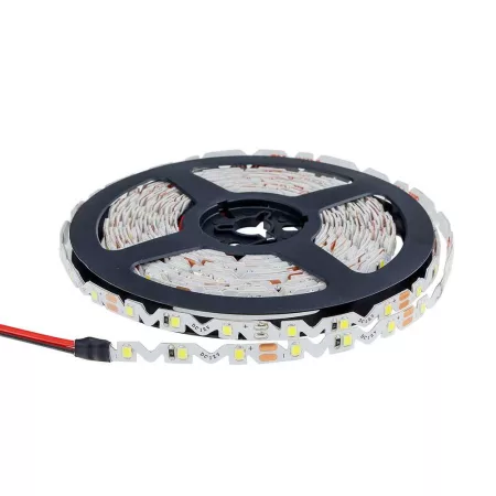 LED szalag, cikk-cakk, 2835, kültéri - hideg fehér