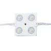 4-es lencsés modul, 2835, 160°, 2,4W, IP65 - 3000K