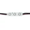 3-as lencsés modul, 5050, 160°, 0,72W, IP65 - RGB