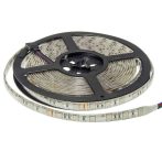 LED szalag, 5050, 24V, 60 SMD/m, vízálló, RGB