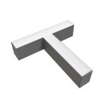 T csatlakozó az LN5381-hoz, 12W, ezüst - 4000K