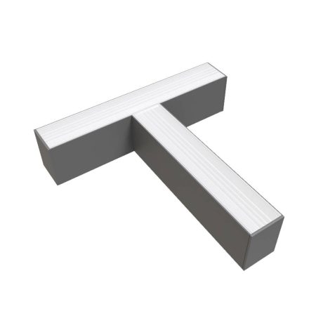 T csatlakozó az LN5381-hoz, 12W, ezüst - 4000K