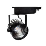 LED reflektor 25W, COB, fekete lámpatest, beltéri, fehér fény LED reflektor 25W, COB, fekete lámpatest, beltéri, fehér fény