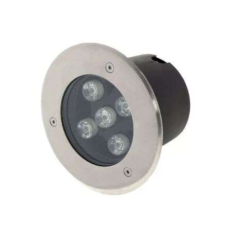 LED lámpa, 5W, 230V, beépíthető, kültéri, meleg fehér fény - IP65