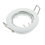   Beépíthető keret, kerek, fix, fehér, 82x29mm Φ75mm, GU5.3