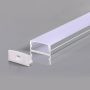   LED szalaghoz alumínium profil 23,5*10*21,5mm - 2m - szürke
