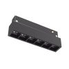 LED mágneses vonalvilágítás, DC48V, fix 6 pontvilágítás, 6W 3000K,24º 480lm,112x22x45mm - M20 csatlakozó