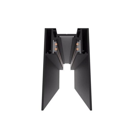 LED mágneses függesztett sín rendszer, fekete, 1 méter, 78*39mm