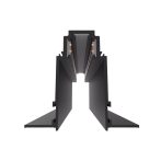   LED mágneses beépíthető sín rendszer, fekete, 1 méter, 78*39mm