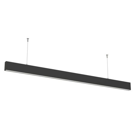 LED direkt-indirekt, lineáris világítás, nem sorolható, 50W, 230V, fekete - 4000K LED direkt-indirekt, lineáris világítás, nem sorolható, 50W, 230V, fekete - 4000K