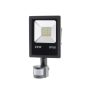   LED reflektor 20W, SMD, kültéri, szenzorral, meleg fehér fény - IP65