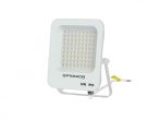   LED reflektor, 50W, 4500lm, AC230V, fehér ház, 90° IP65 6000K