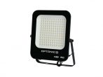   LED reflektor, 100W, 9000lm, AC230V, fekete ház, 90° IP65 6000K