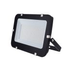   LED reflektor 150W, SMD fekete 150°, IP65,semleges fehér fény, 100cm kábellel