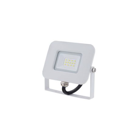 LED reflektor 10W, SMD fehér, 150°, IP65 semleges fehér fény, 70cm kábellel