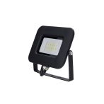   LED reflektor 20W, SMD fekete, 150°, IP65 semleges fehér fény, 70cm kábellel