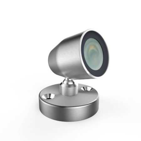 LED  tó világítás padlóba építhető spot; 1,3W, 24V DC;12/45°  IP68 - Meleg fehér fény