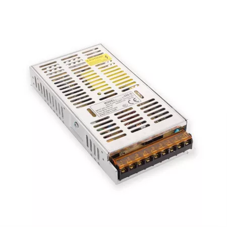 Tápegység LED szalagokhoz, 200W,5V, 40A, fém ház