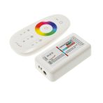   Távirányító RGB+W LED szalaghoz 12-24V, érintő vezérléssel, fehér - mini