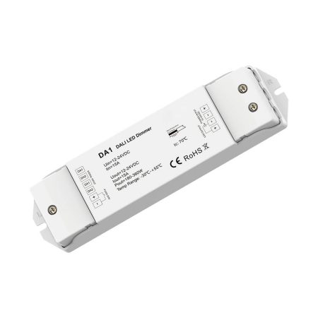 DALI led dimmer, DA1; 12-24V DC; 1*15A; 180W/260W(12V/24V)