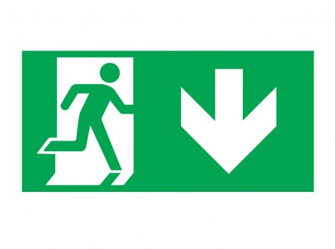 Lefelé mutató matrica a WW7204-hez