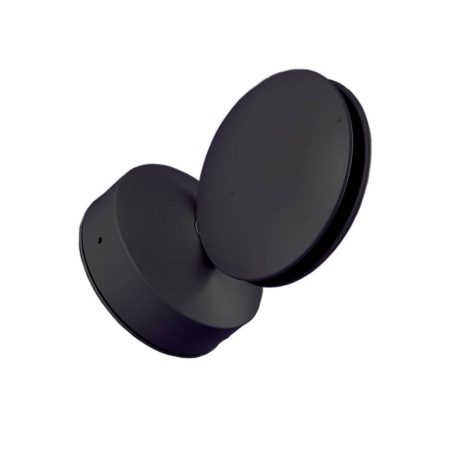 Fekete LED fali lámpa, 9W, 230V, 990Lm, IP54, 3000K