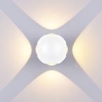 Fehér fali lámpa, 230V, 4W,380LM,4000K - IP54