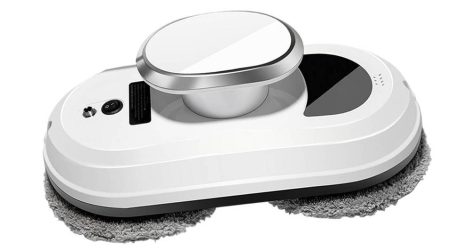 Ablaktisztító robot;fehér;2perc/m2;80W;300x150x120mm