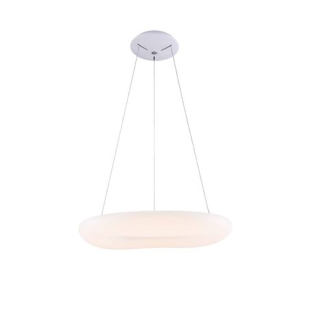 LED függesztett, mennyezeti lámpa, 38W EPISTAR2835, 3000K,fehér