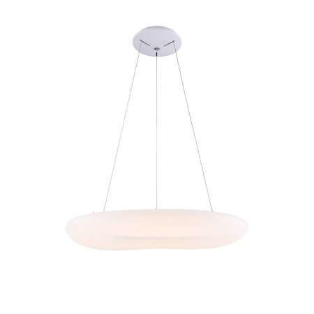 LED függesztett, mennyezeti lámpa, 50W EPISTAR2835, 3000K,fehér