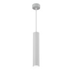   Függesztett lámpatest GU10-es foglalattal, fehér külső, fehér belső,alumínium,egyenes vég 6*50cm 