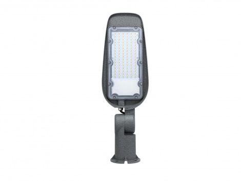 LED UTCAI LÁMPA 50W 220-240V 100LM/W IP65 75x135° 2700K SZÜRKE TEST