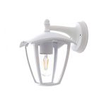 Fali kar"DOWN" matt fehér, alumínium,1*E27