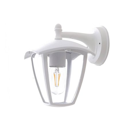 Fali kar"DOWN" matt fehér, alumínium,1*E27