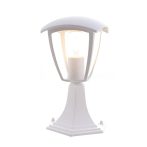 Álló lámpa matt fehér, alumínium, 1*E27