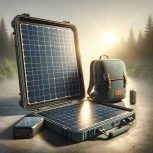 Portable solar panels