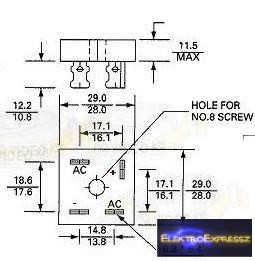 KBPC3506 graetz dióda 35A/600V