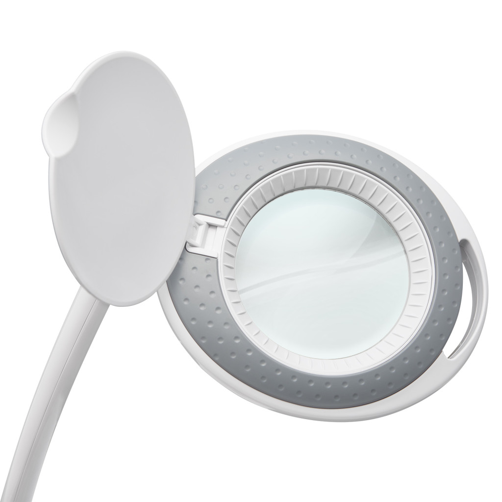 LED lámpa - nagyító lencsével - 4" - 100 mm