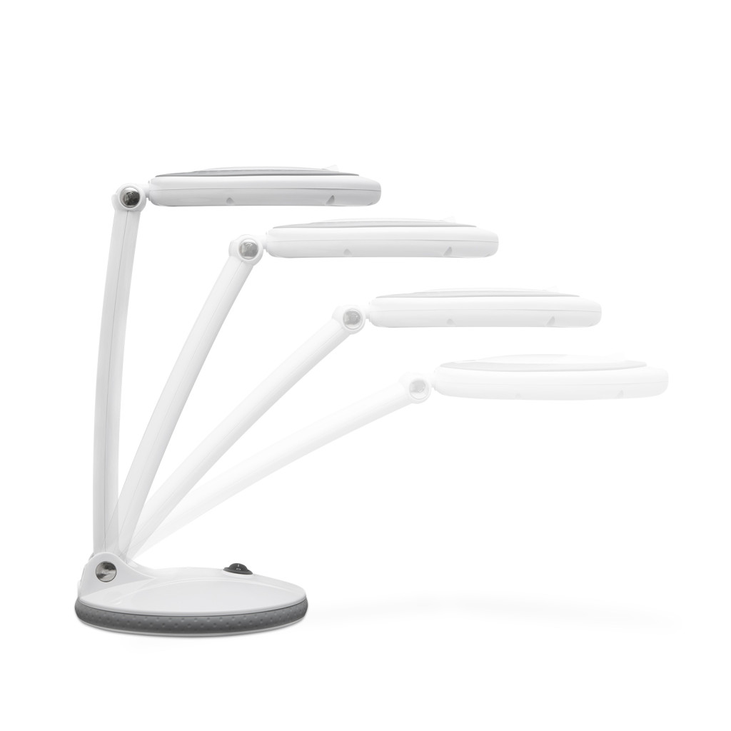LED lámpa - nagyító lencsével - 4" - 100 mm
