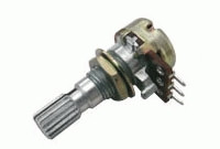 Potentiometer 100K/N mono 6/20mm