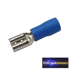 Image of Szigetelt csúszósaru 4.8mm, 1.5-2.5mm Kék