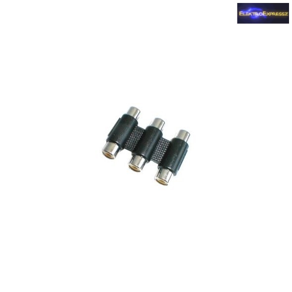 Image of 3 RCA toldó aljzat - aljzat adapter