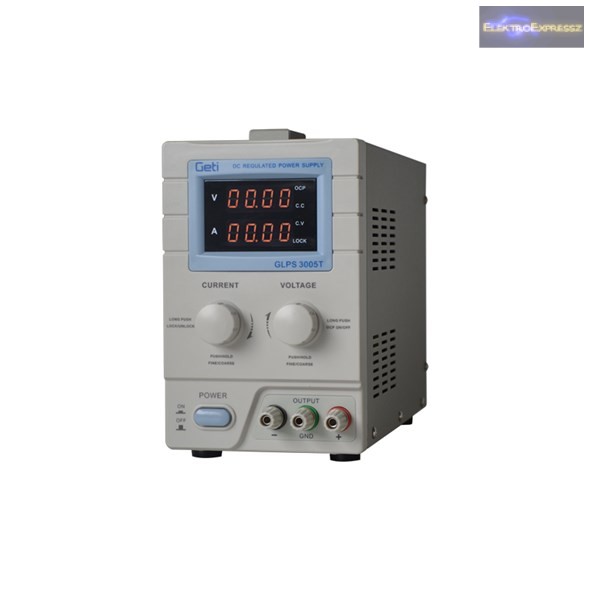 Labortápegység GLPS 3005T 0-30V/ 0-5A PS3005